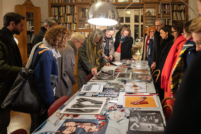 <p><a href="https://galleries.seirer-photography.com">seirer-photography</a><br />Elfie Semotan's Atelier: Visitors Examining Photographic Archive During In Transition Event</p><p><a href="https://galleries.seirer-photography.com/Events/2024/2024-12-12-Elfie-Semotan-Atelier-Foto-Arsenal/i-g4HZm8x" title="Elfie Semotan's Atelier: Visitors Examining Photographic Archive During In Transition Event"><img src="https://galleries.seirer-photography.com/Events/2024/2024-12-12-Elfie-Semotan-Atelier-Foto-Arsenal/i-g4HZm8x/1/NPDdjtbcm4zFZbjz3SZ5ZMR8qxvCCX45xDMD8HXVm/Th/20241212_193915_elfie_semotan_foto_arsenal_-Th.jpg" width="150" height="150" alt="Elfie Semotan's Atelier: Visitors Examining Photographic Archive During In Transition Event" title="Elfie Semotan's Atelier: Visitors Examining Photographic Archive During In Transition Event" style="border: 1px solid #000000;" /></a></p>