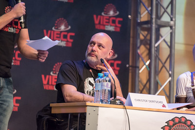 <p><a href="https://galleries.seirer-photography.com">seirer-photography</a><br />Bald Panelist at Vienna ComicCon 2015 Seated During Discussion Panel</p><p><a href="https://galleries.seirer-photography.com/Events/ViennaComicCon2015/CosplayContest/i-kCsb74G" title="Bald Panelist at Vienna ComicCon 2015 Seated During Discussion Panel"><img src="https://galleries.seirer-photography.com/Events/ViennaComicCon2015/CosplayContest/i-kCsb74G/0/M2tPb9r8k79G7fkKKcZn3X95Rx9r542vh2MNhPMFr/Th/2015-11-21-17-04-35_viecc_cosplay_7748-Th.jpg" width="150" height="150" alt="Bald Panelist at Vienna ComicCon 2015 Seated During Discussion Panel" title="Bald Panelist at Vienna ComicCon 2015 Seated During Discussion Panel" style="border: 1px solid #000000;" /></a></p>