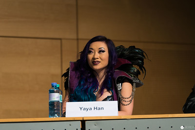 <p><a href="https://galleries.seirer-photography.com">seirer-photography</a><br />Yaya Han at Vienna ComicCon 2016: Cosplay Panelist in Purple and Blue</p><p><a href="https://galleries.seirer-photography.com/Events/ViennaComicCon2016/20161119-VIECC-CosplayContest/i-BPdL9rc" title="Yaya Han at Vienna ComicCon 2016: Cosplay Panelist in Purple and Blue"><img src="https://galleries.seirer-photography.com/Events/ViennaComicCon2016/20161119-VIECC-CosplayContest/i-BPdL9rc/0/M8kncZMhQdVXNmF3tZKq7Ms5qmvNKSnGRqfdb997t/Th/20161119_181443_viecc_2505-Th.jpg" width="150" height="150" alt="Yaya Han at Vienna ComicCon 2016: Cosplay Panelist in Purple and Blue" title="Yaya Han at Vienna ComicCon 2016: Cosplay Panelist in Purple and Blue" style="border: 1px solid #000000;" /></a></p>